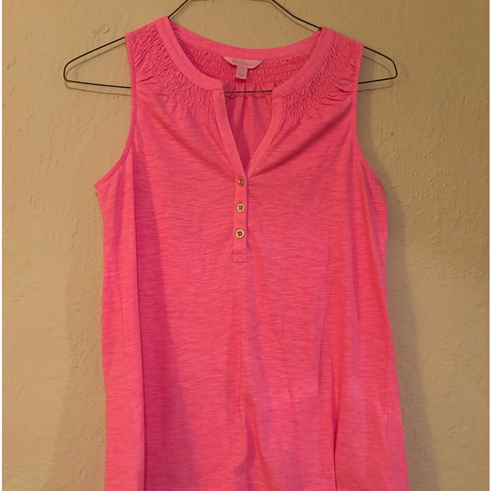 Lilly Pulitzer flamingo, pink small Top